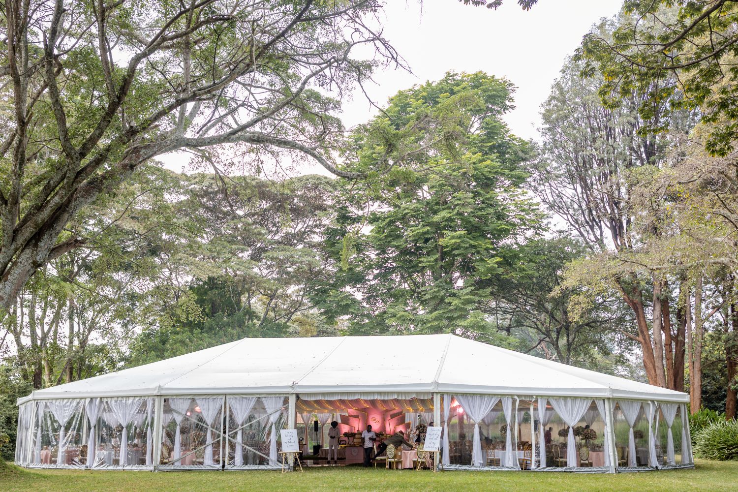 wedding tent